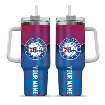 custom philadelphia 76ers chevron stripe blue curved tumbler best selling 1.webp