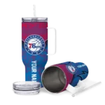 custom philadelphia 76ers chevron stripe blue curved tumbler best selling 1.webp