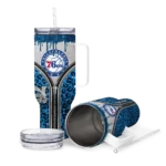 custom philadelphia 76ers leopard zipper blue curved tumbler best selling 1.webp