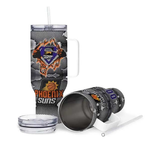 custom phoenix suns superman shield purple gray curved tumbler high quality 1.webp