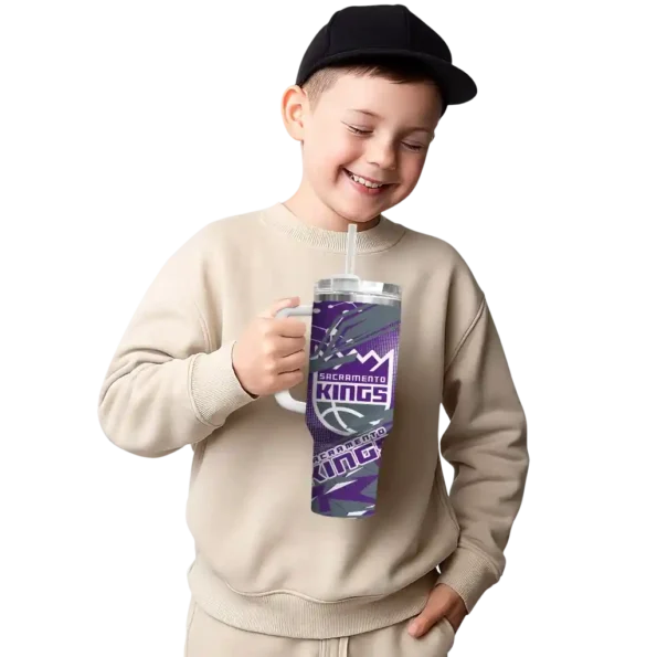 custom sacramento kings abstract paths purple curved tumbler latest model 1.webp