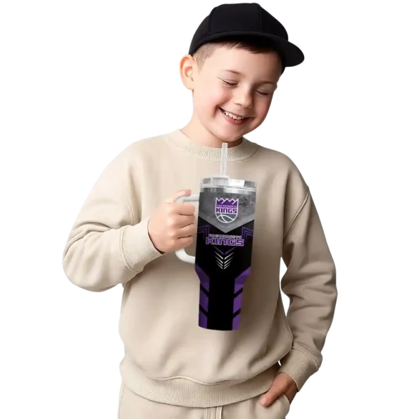 custom sacramento kings arrow armor purple black curved tumbler latest model 1.webp