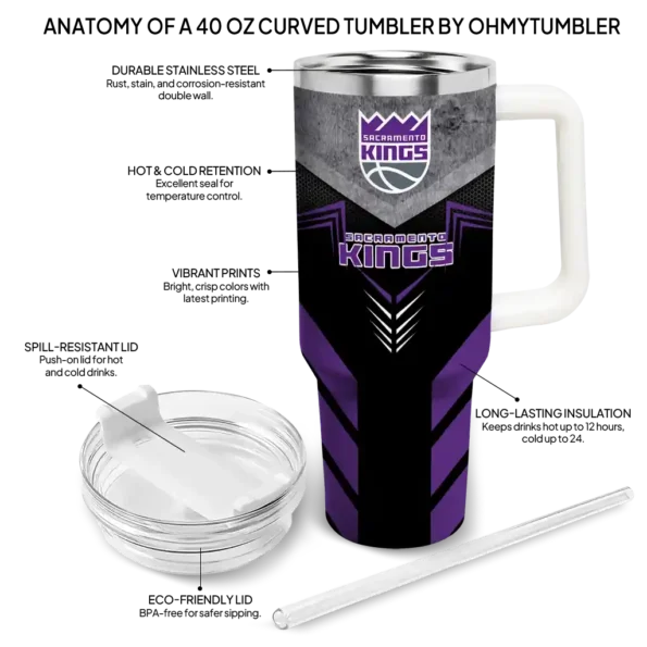 custom sacramento kings arrow armor purple black curved tumbler new arrival 1.webp