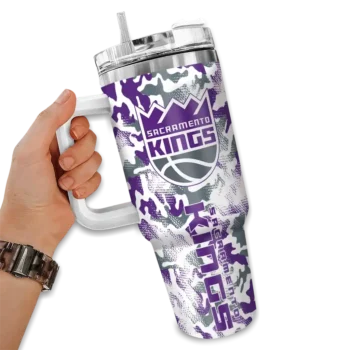 custom sacramento kings camo mashup purple white curved tumbler fashion forward 1.webp