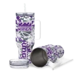 custom sacramento kings camo mashup purple white curved tumbler best selling 1.webp