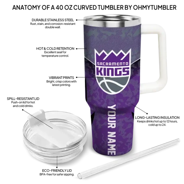 custom sacramento kings chevron stripe purple curved tumbler new arrival 1.webp