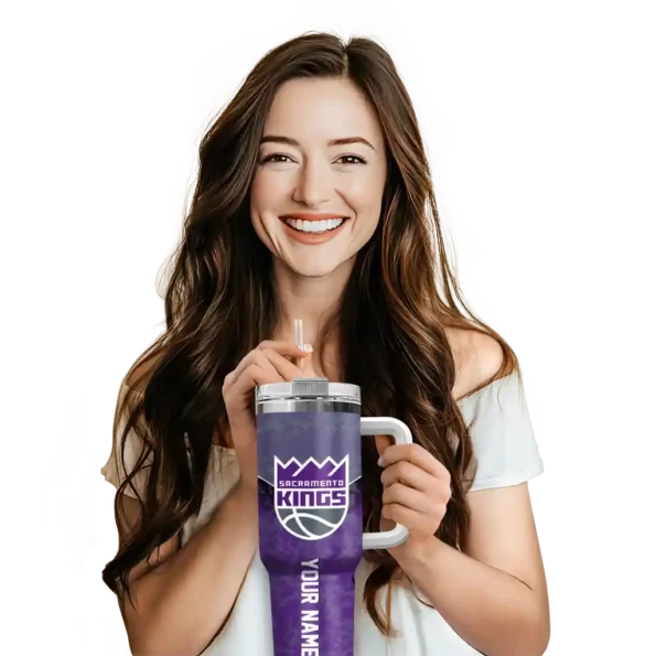 custom sacramento kings chevron stripe purple curved tumbler premium grade 1.webp