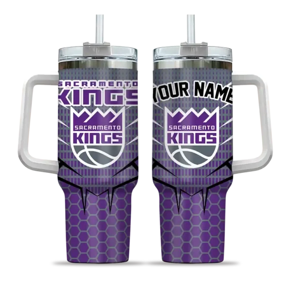 custom sacramento kings hex texture purple curved tumbler best selling 1.webp