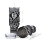 custom san antonio spurs superman shield silver gray curved tumbler best selling 1.webp