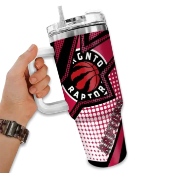 custom toronto raptors arrow burst red curved tumbler fashion forward 1.webp