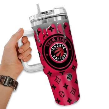 custom toronto raptors bullseye drips red curved tumbler fashion forward 1.webp