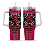 custom toronto raptors chevron layers red curved tumbler best selling 1.webp