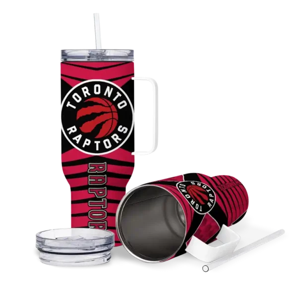 custom toronto raptors chevron layers red curved tumbler high quality 1.webp