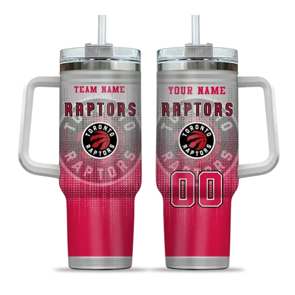 custom toronto raptors gradient dots red curved tumbler best selling 1.webp