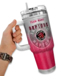 custom toronto raptors gradient dots red curved tumbler best selling 1.webp
