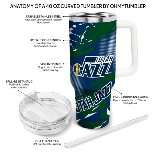 custom utah jazz abstract paths navy curved tumbler new arrival 1.webp