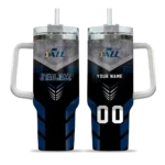 custom utah jazz arrow armor navy black curved tumbler best selling 1.webp