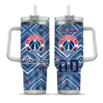 custom washington wizards bold diamonds blue curved tumbler best selling 1.webp