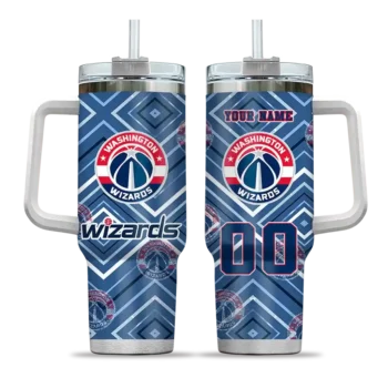 custom washington wizards bold diamonds blue curved tumbler best selling 1.webp