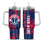 custom washington wizards burst swirl blue curved tumbler best selling 1.webp