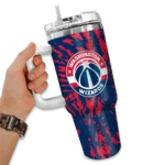 custom washington wizards burst swirl blue curved tumbler best selling 1.webp