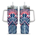 custom washington wizards chevron angle blue curved tumbler best selling 1.webp
