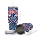 custom washington wizards chevron angle blue curved tumbler best selling 1.webp