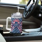 custom washington wizards chevron angle blue curved tumbler best selling 1.webp
