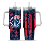 custom washington wizards claw cut blue black curved tumbler best selling 1.webp