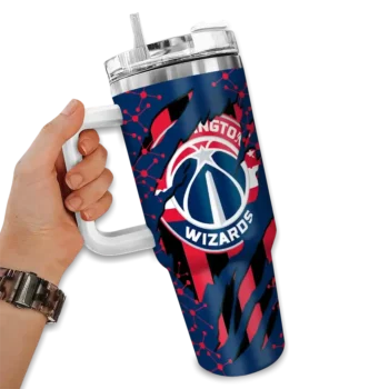 custom washington wizards claw cut blue black curved tumbler fashion forward 1.webp
