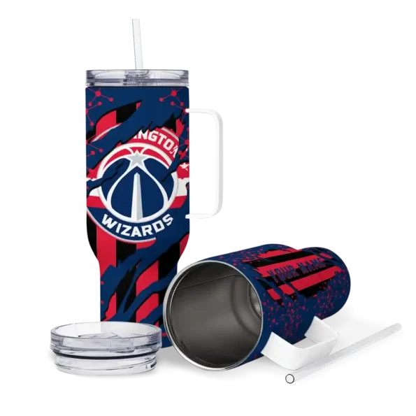 custom washington wizards claw cut blue black curved tumbler high quality 1.webp
