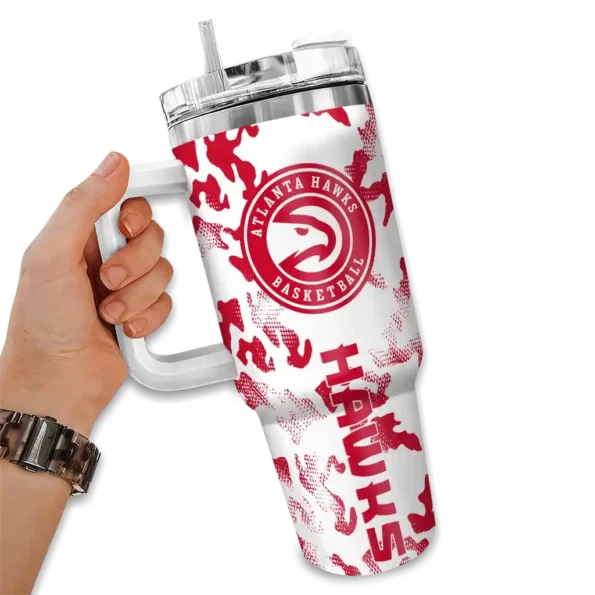 customized atlanta hawks camo mashup red white curved tumbler fashion forward 1.webp