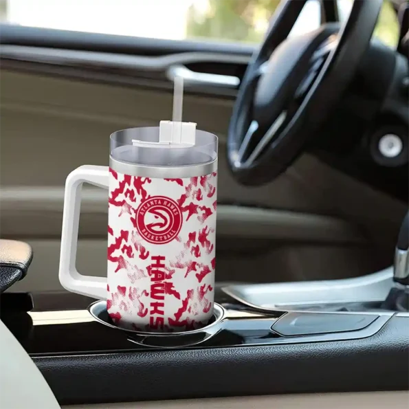 customized atlanta hawks camo mashup red white curved tumbler trendy 1.webp