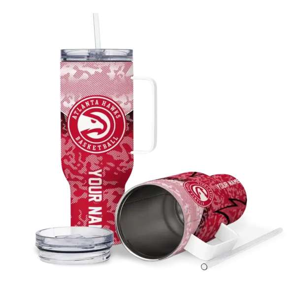 customized atlanta hawks chevron stripe red curved tumbler high quality 1.webp