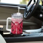 customized atlanta hawks chevron stripe red curved tumbler best selling 1.webp