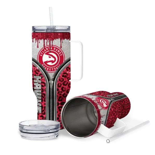 customized atlanta hawks leopard zipper red curved tumbler high quality 1.webp