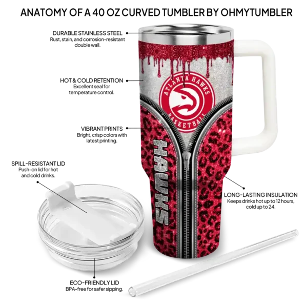 customized atlanta hawks leopard zipper red curved tumbler new arrival 1.webp