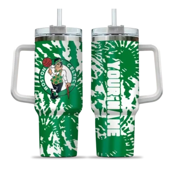 customized boston celtics burst swirl green curved tumbler best selling 1.webp