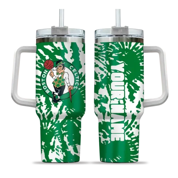 customized boston celtics burst swirl green curved tumbler best selling 1.webp