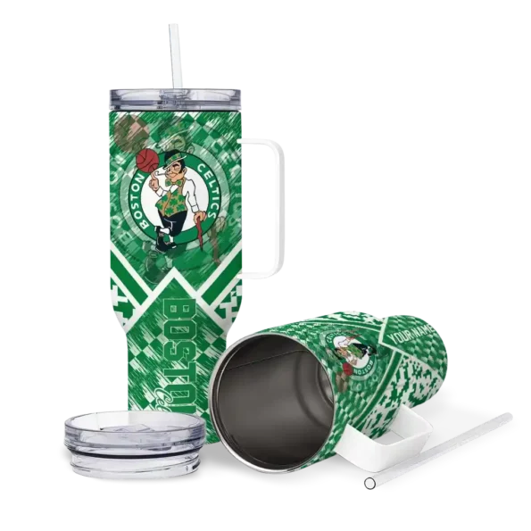 customized boston celtics chevron angle green curved tumbler high quality 1.webp