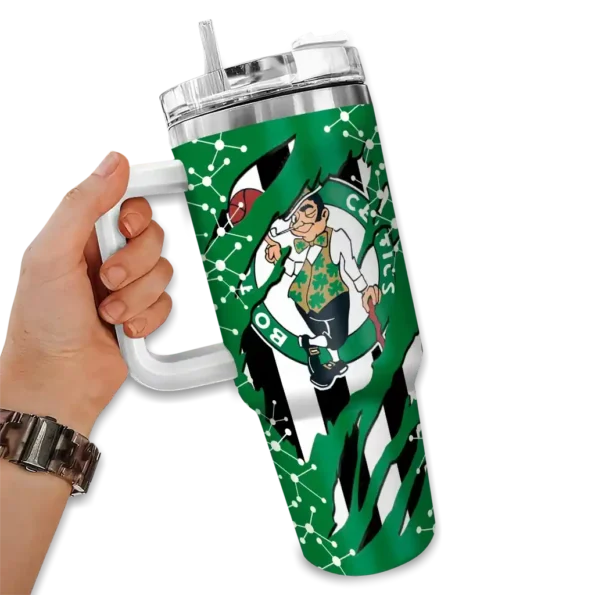 customized boston celtics claw cut green black curved tumbler fashion forward 1.webp