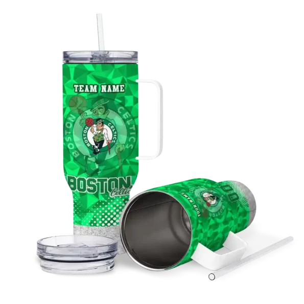 customized boston celtics geometric prism green curved tumbler high quality 1.webp