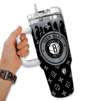 customized brooklyn nets bullseye drips black curved tumbler fashion forward 1.webp
