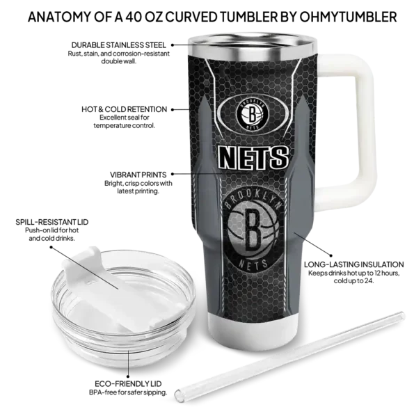 customized brooklyn nets hexagon armor black curved tumbler new arrival 1.webp