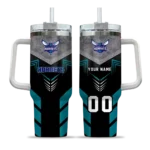 customized charlotte hornets arrow armor teal black curved tumbler best selling 1.webp
