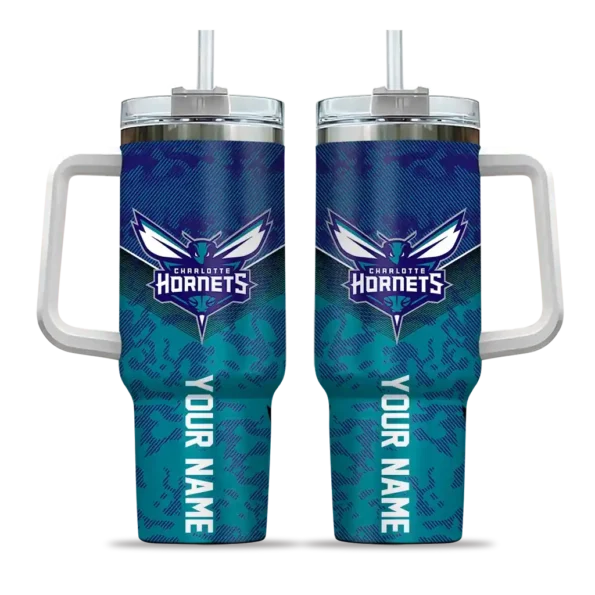 customized charlotte hornets chevron stripe teal curved tumbler best selling 1.webp
