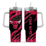 customized chicago bulls claw cut red black curved tumbler best selling 1.webp