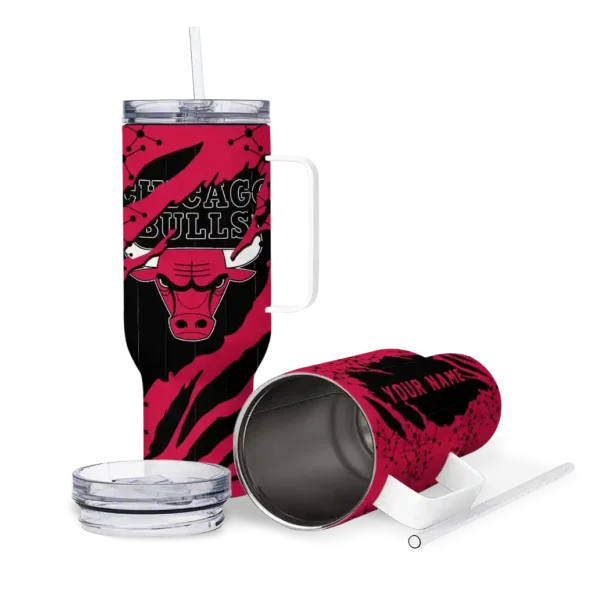customized chicago bulls claw cut red black curved tumbler high quality 1.webp