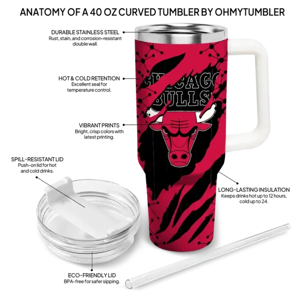 customized chicago bulls claw cut red black curved tumbler new arrival 1.webp