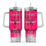 customized chicago bulls geometric prism red curved tumbler best selling 1.webp